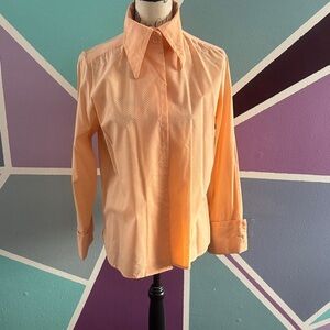 Vintage Peach Dress Shirt